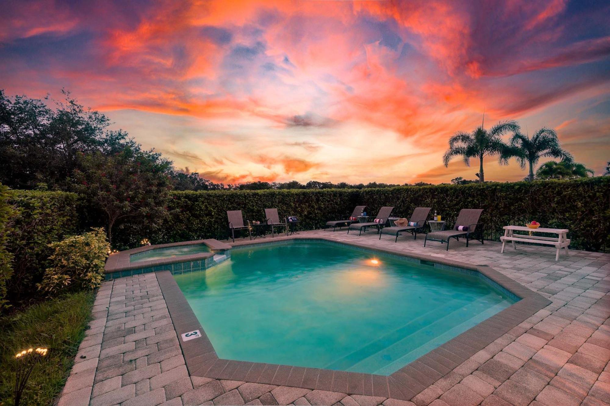 Golf Course View Game Room Private Heated Pool Kissimmee Exterior photo